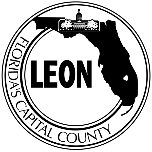 Leon County Logo - Black
